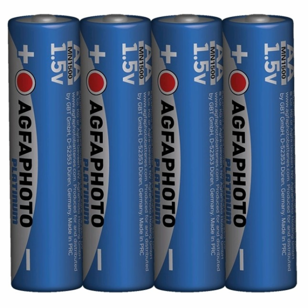 AgfaPhoto Power alkalická baterie 1.5V, LR06/AA, shrink 4ks 