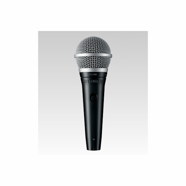Shure PGA48-XLR Černá, Metalická Pódiový/profesionální mi...