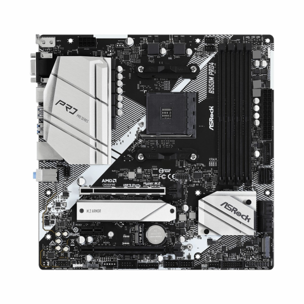 MB Asrock B550M PRO4 /AM4/4xDDR4/M.2/HDMI/DP/D-sub/mATX