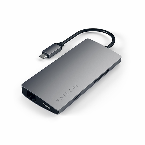 Satechi Multiport Adapter V2 USB-C Station/Replicator (ST...