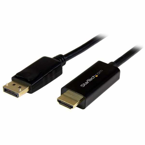 StarTech Kabel DisplayPort - HDMI 2m černý (DP2HDMM2MB)