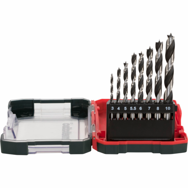 Metabo Wood Drill Bit `Cassette  SP 8 pcs