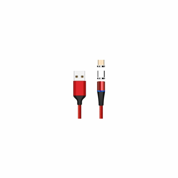 PREMIUMCORD Magnetický micro USB a USB-C nabíjecí a datov...