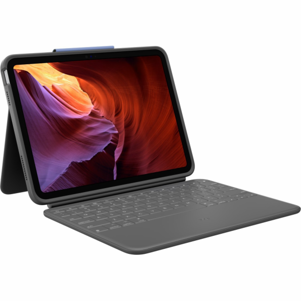 Etui Rugged Folio iPad 10th Gen Oxford Grey UK