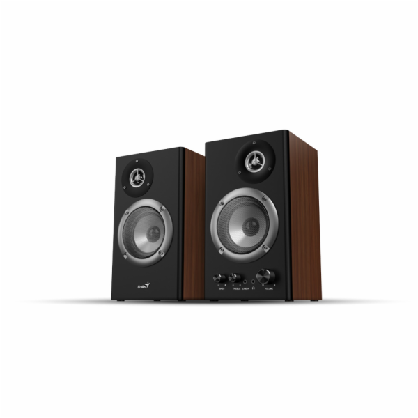 GENIUS repro SP-HF1200B, 2.0, 36W, dřevěné, černá-hnědá