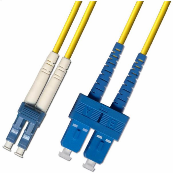 OPTIX LC/UPC-SC/UPC Optický patch cord 09/125 10m G657A
