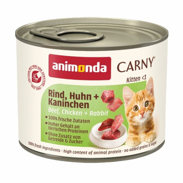 animonda Carny BEEF  CHICKEN + RABBIT 2