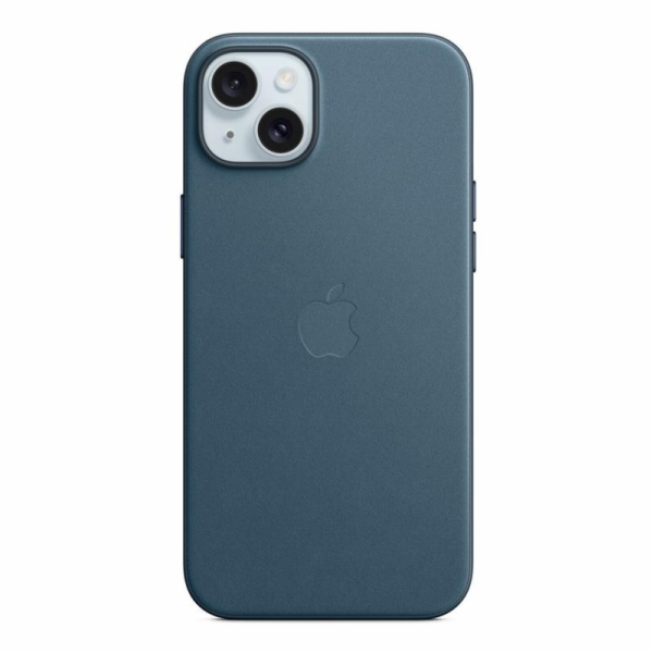 iPhone 15+ FineWoven Case with MS - Pacific Blue