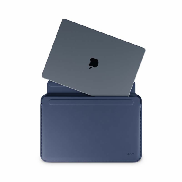 EPICO Kožený obal pro Apple MacBook Air/Pro 13,3" - tmavě...