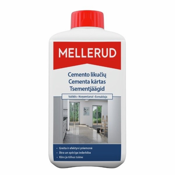 Čistič zbytků cementu MELLERUD, 1 l