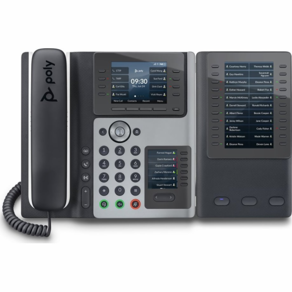 Poly Edge E450 IP telefon, PoE