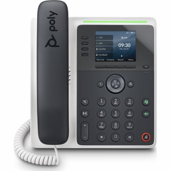 Poly Edge E220 IP telefon, PoE