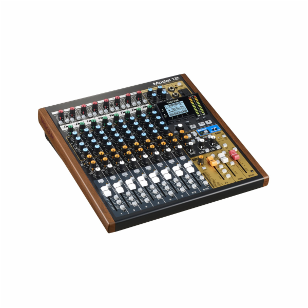 Tascam Model 12 12 kanály/kanálů 20 - 20000 Hz Černá, Dřevo