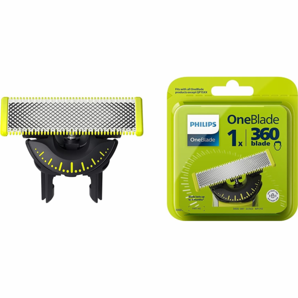Philips Ersatzklinge 360 OneBlade QP410/50 (silber/hellgr...