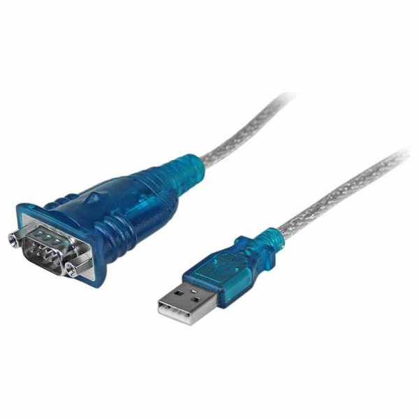 StarTech Kabel USB-A na DB-9 0,4 m, čirý (ICUSB232V2)