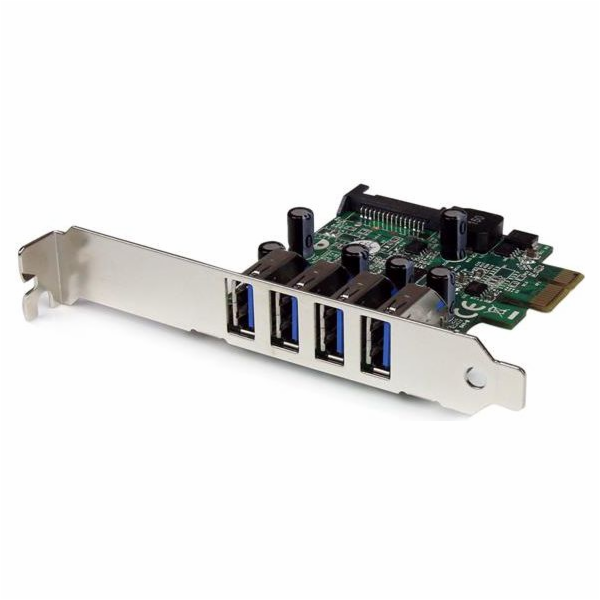 StarTech NIC Controller Adapter Interní 4 porty PCIe na 4...