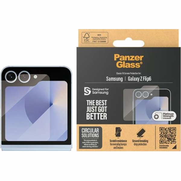 PanzerGlass - Ochrana obrazovky pro mobilní telefon - kla...