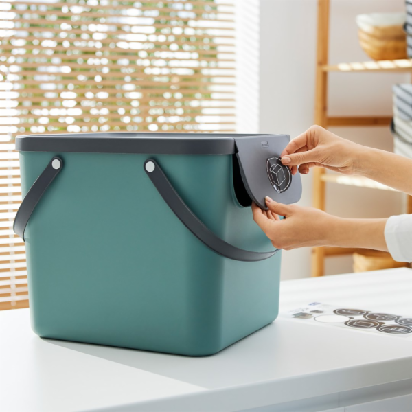 ROTHO Albula Green - kontejner na třídění odpadu - 40l