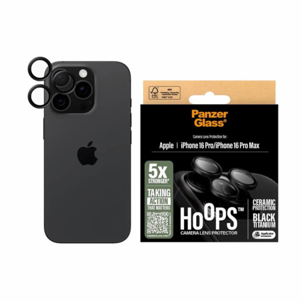 PanzerGlass ochranné sklo Hoops pre iPhone 16 Pro/16 Pro ...