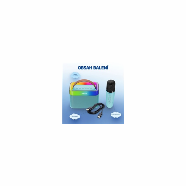 Karaoke set Lamax  KaraokeKid1 Blue
