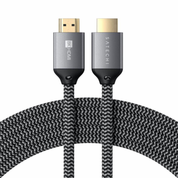 Satechi kábel 8K Ultra High Speed HDMI Cable 2m - Space Gray
