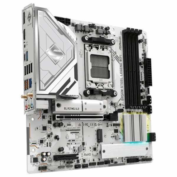ASRock Základní deska B850M STEEL LEGEND WIFI AM5 4DDR5 H...