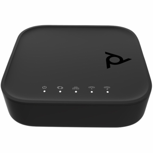 HP Poly ATA 402 - VoIP telefonní adaptér - s Open SIP - 1...