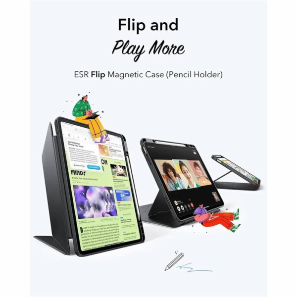 ESR FLIP HYBRID IPAD AIR 13” 1/2/2024-2025 SKY BLUE