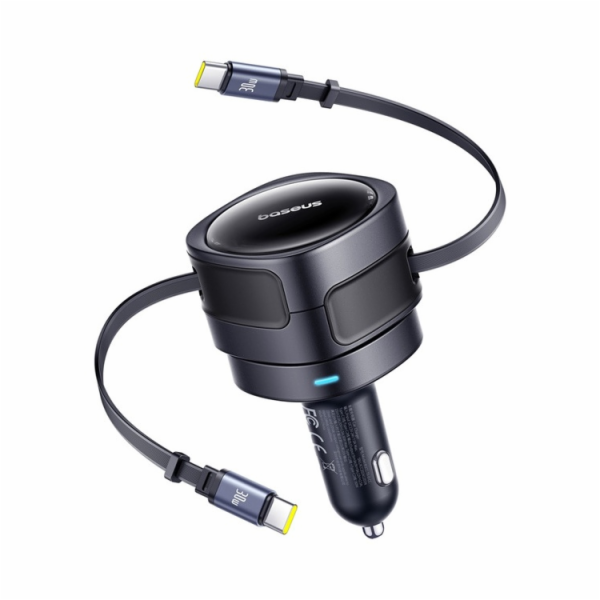 Baseus Enjoyment Max Nabíječka do Auta USB-C/USB-C 60W Co...
