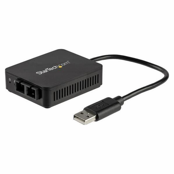 Startech USB to Fiber Optic Converter, 100Mbps, USB 2.0 t...