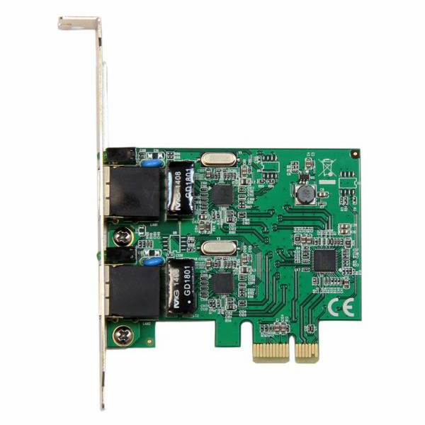 Startech Dual Port Gigabit PCI Express Server Network Ada...