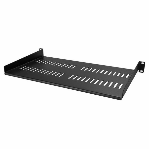 Startech 1U Vented Server Rack Cabinet Shelf, 10in Deep F...