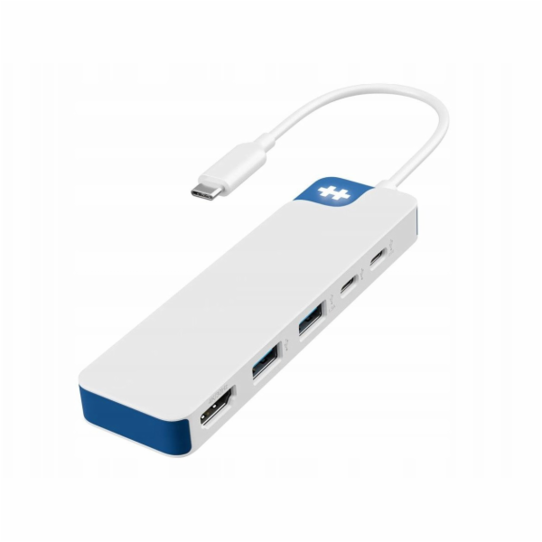 HyperDrive Flex 5 Port USB-C Hub Blue