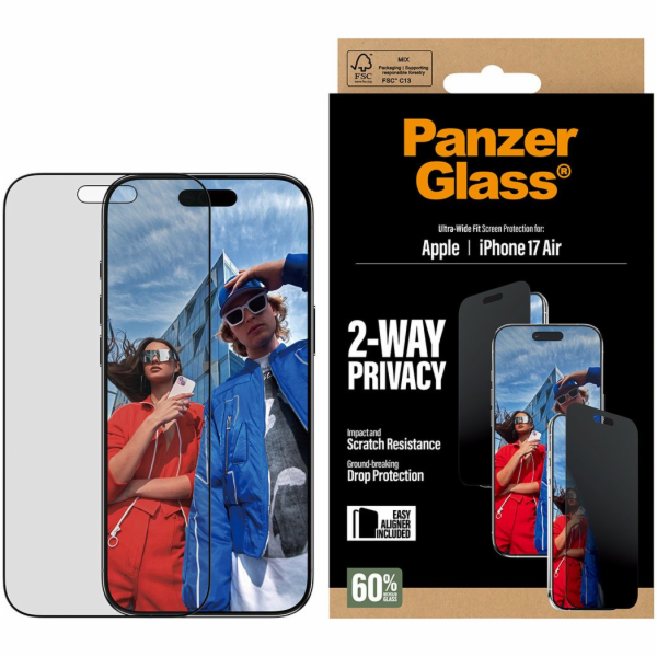 PanzerGlass ochranné sklo UWF 2-Way Privacy pre iPhone Ai...