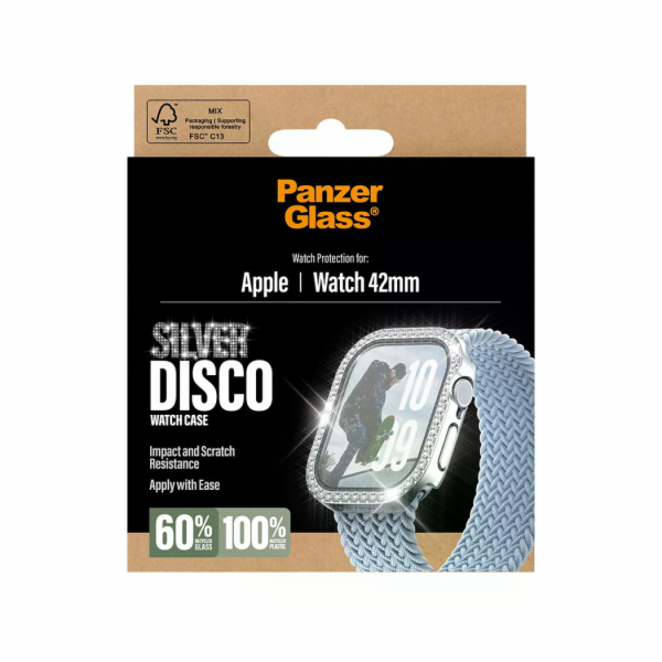 PanzerGlass ochranné sko Disco pre Apple Watch 10/11 42mm...