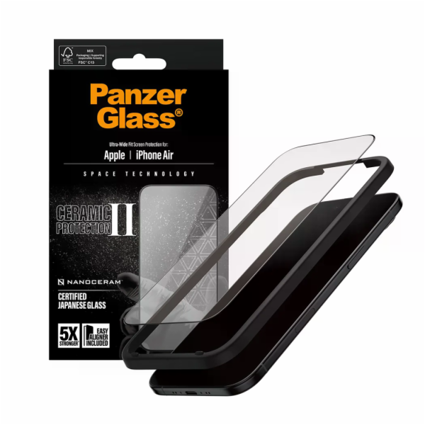 PanzerGlass ochranné sklo UWF Ceramic II pre iPhone Air -...