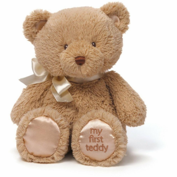 Plyšová hračka Gund Teddy 6055512/6055510, hnědá/růžová