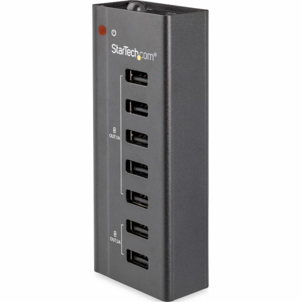 Startech 7 Port USB Charging Station with 5x 1A Ports and...