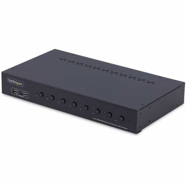 Startech 8-Port HDMI KVM Switch w/1U Rack Mount Kit, 4K 6...