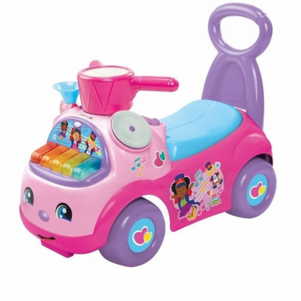 Pulio Fisher Price Růžová hudební průvodní jízda