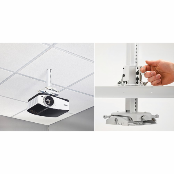 Chief Universal Suspended Ceiling Projector System - Whit...