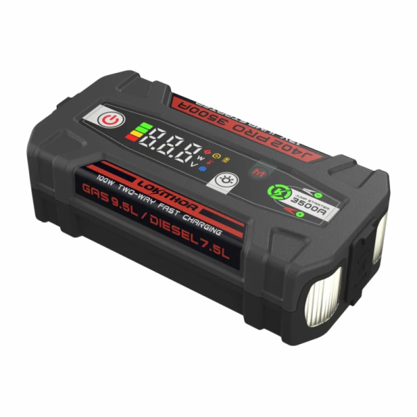 LOKITHOR J402 PRO 88,8 Wh 3500 A startovací zdroj