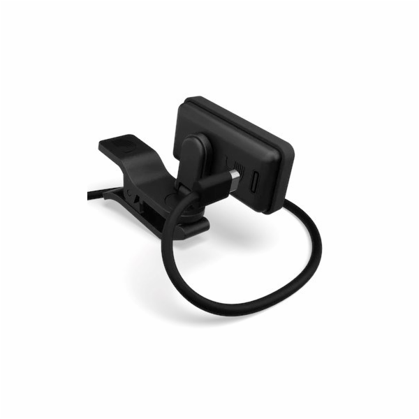 D Addario Eclipse Rechargeable - ladička na kytaru, černá
