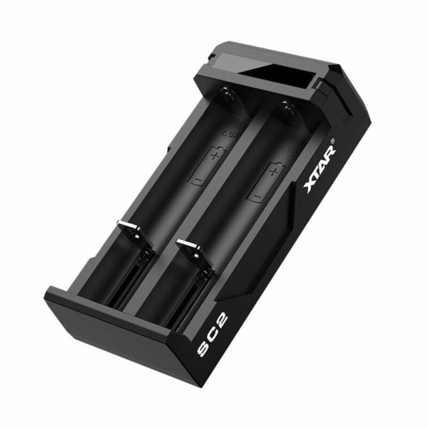 XTAR Nabíječka baterií SC2 s USB-C Li-ion 18650