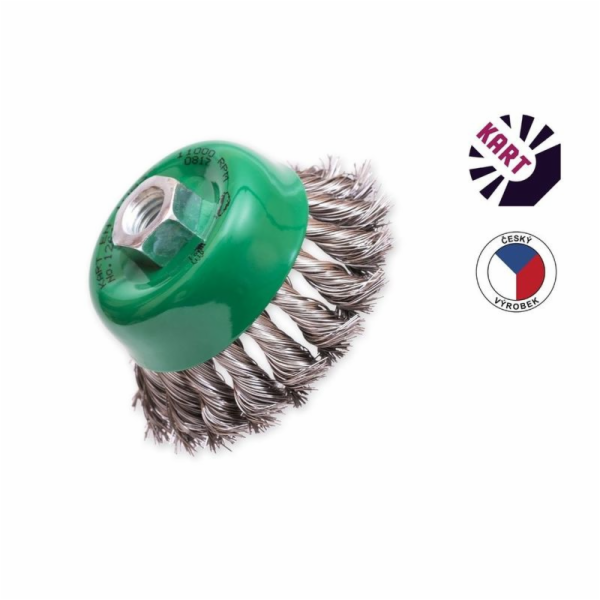 Kartáč KART 1261461 075x25/0,40 mm, Inox
