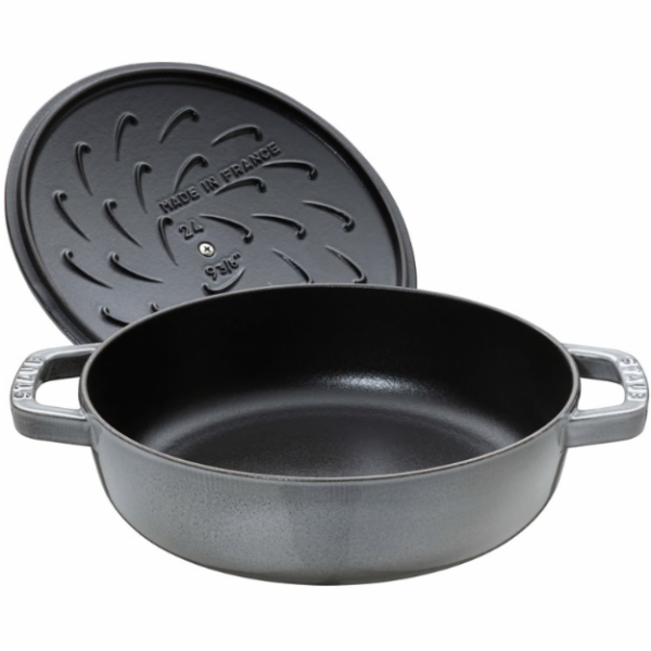 STAUB 28 cm hluboká pánev s poklicí 40511-470-0
