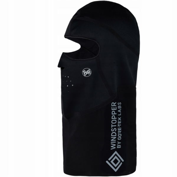 Kukla BUFF Windproof Balaclava Solid, Černá
