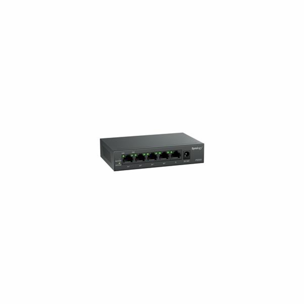 Synology PS500 switch - 5x 1Gb RJ-45 port, 4x PoE+ port, ...