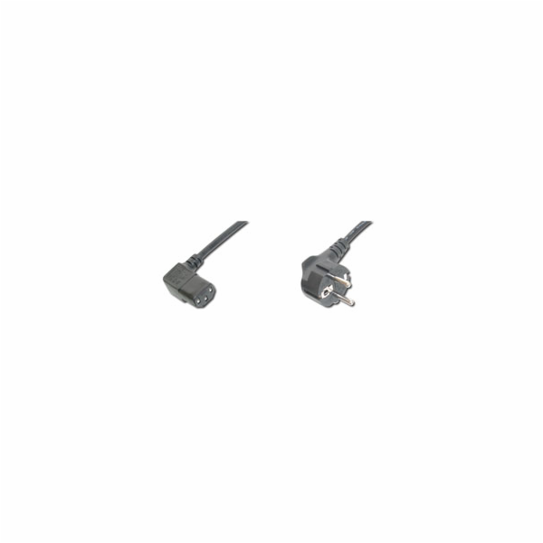 Digitus napájecí kabel 240V, délka 1,8m CEE7pravoúhlý/IEC...