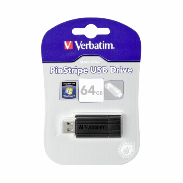 Verbatim Store 'n' Go PinStripe 64GB 49065 Flash disk 64 GB